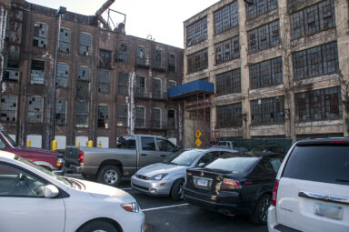 The Winchester Factory Parking Lot