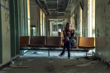 Couches in the Hallway