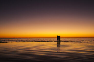 Sunset on the Pamlico Sound